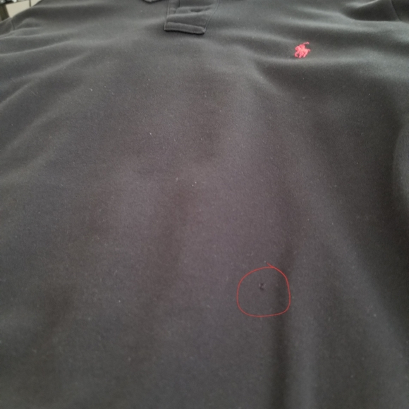 *2-for-$10* Black Polo, size large - Picture 3 of 3
